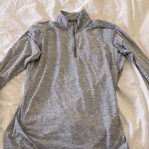 Nike running half zip